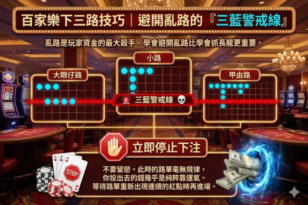 百家樂下三路教學