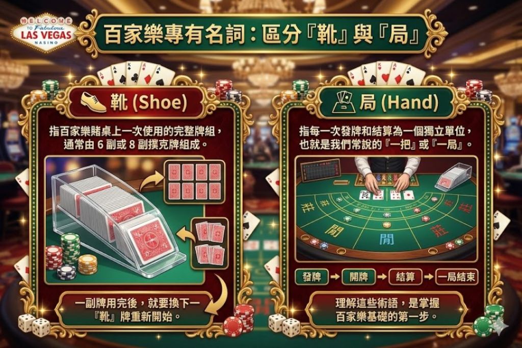 百家樂專有名詞