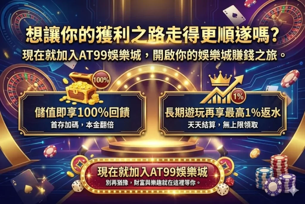 AT99娛樂優惠